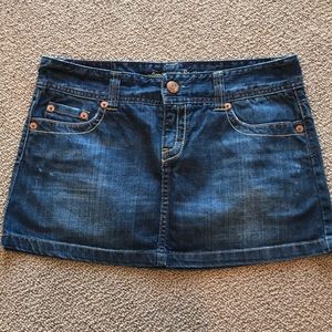 🟢 5/$20 AE | Denim mini skirt